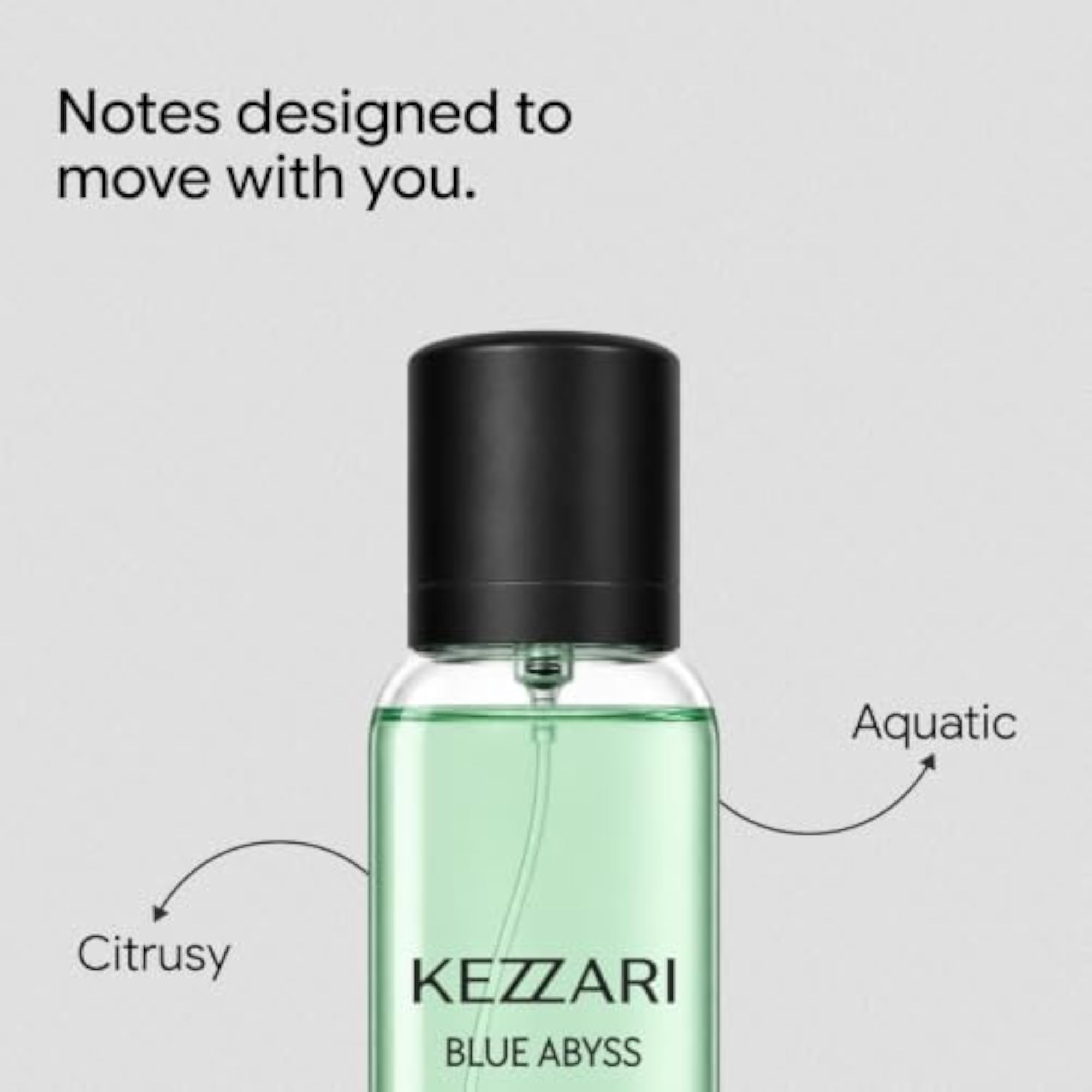 Eau De Parfum - Blue Abyss, Aquatic & Musk Notes